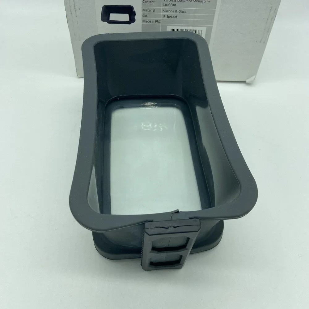 Instant Pot Silicone Springform Loaf Pan Tempered Glass Bottom IP-Sprloaf Baking